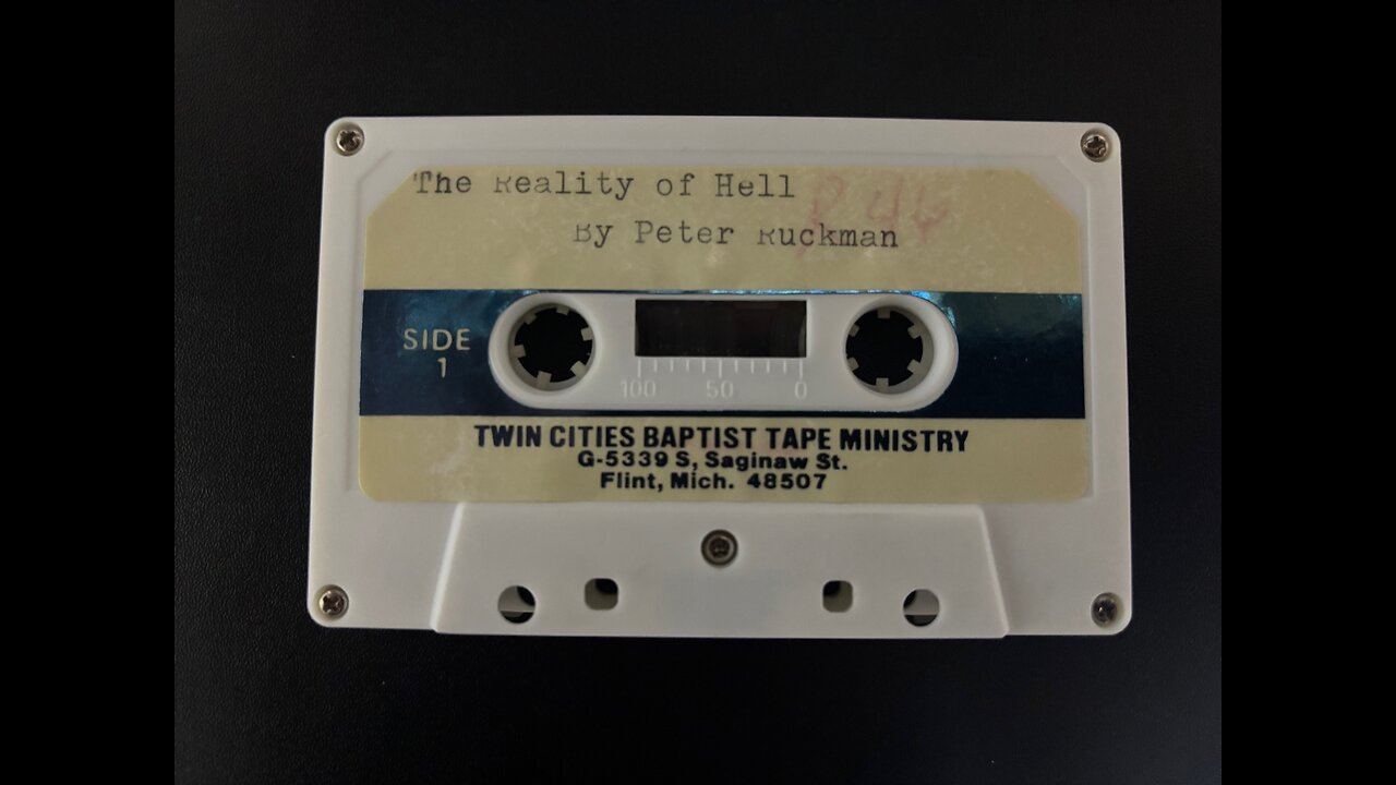 The Reality Of Hell - Dr. Ruckman