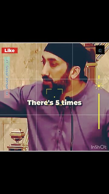 Allah chose you because you possess the skills.