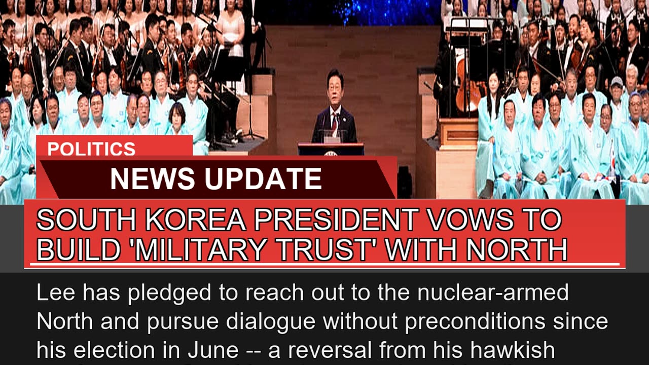 South Korea President Vows to Build Military Trus