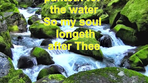 As the deer - Maranatha Singers - plaback with lyrics