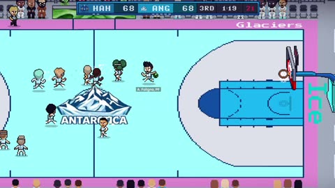 Green Hoopland Season 2: Day 2 Primetime game Hawai Hydras @ Antarctica Glaciers