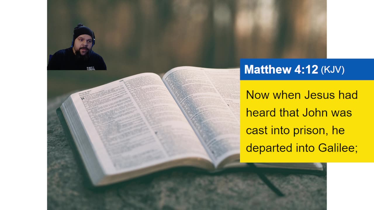 Daily Encouragement - Matthew 4