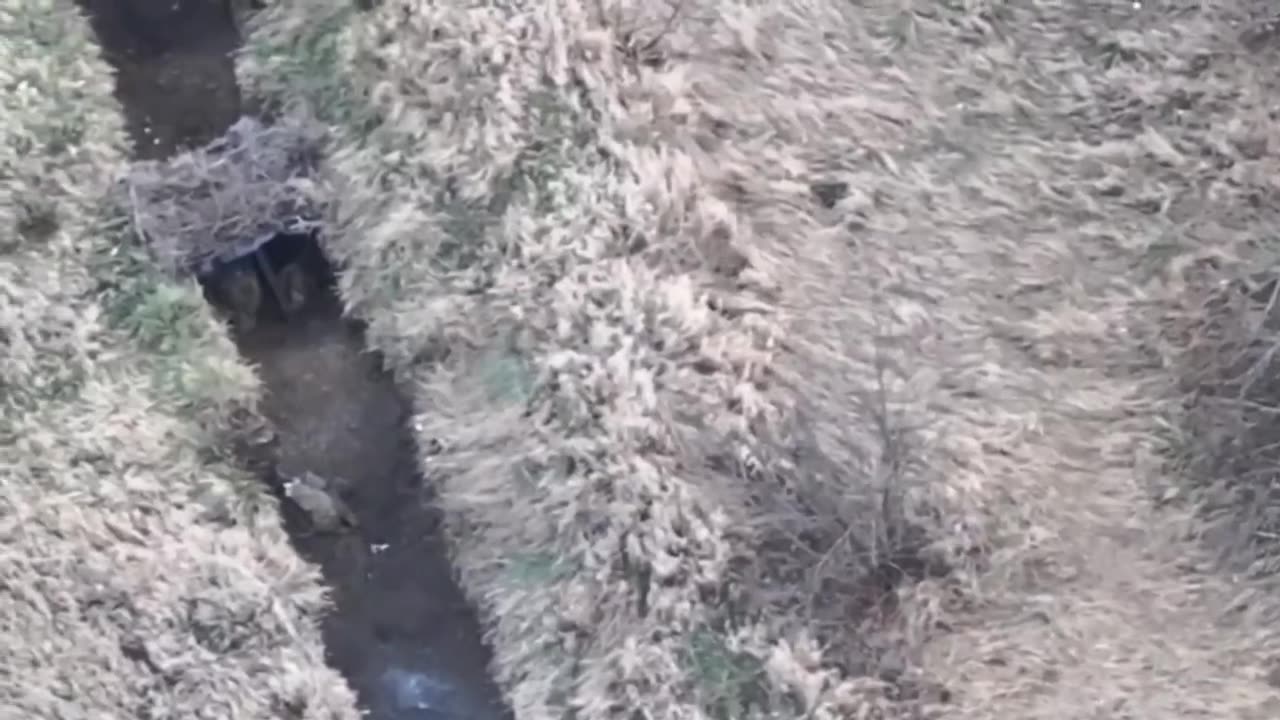 🇷🇺🇺🇦FPV drones targeting Ukrainian soldiers