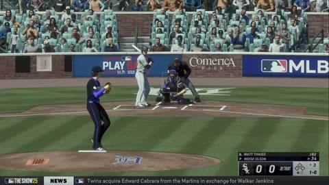 MLB The Show 33 2k25 Chicago White Sox At Detroit Tigers