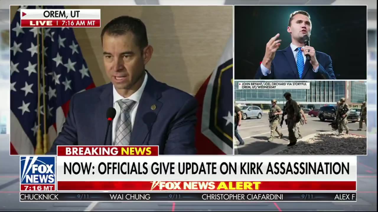 The FBI has tracked the movements of the Charlie Kirk shooter and has video footage of him.