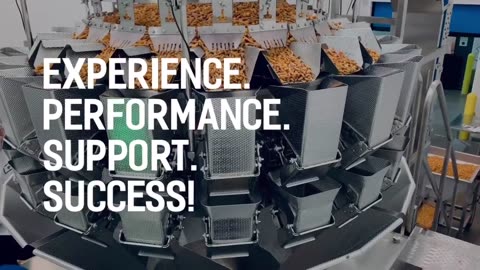 Automatic PRECUT CHIPS Packing Machine @ 20lbs - High Tek USA’s 14 Head 7.5L Weigher | Hightek USA