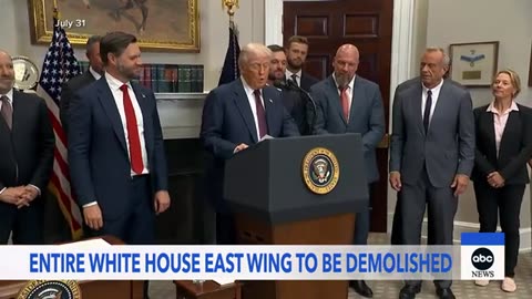 Entire East Wing of White House to be demolished as soon as this weekend: Sources