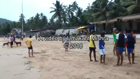 Goa Day-18: Agonda Church, Agonda Beach, Agonda Rock formation, Palolem Beach