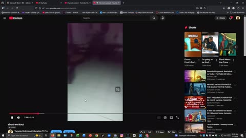 Gang Stalking During Workout Directed Energy Weapons in Action