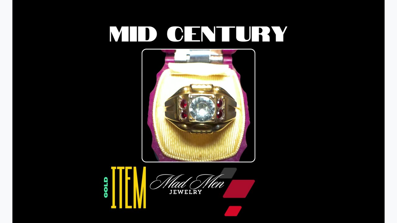 Madmen Cocktail Ring