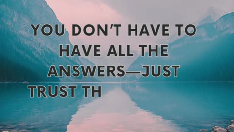 What if you don’t need all the answers—just the right anchor?