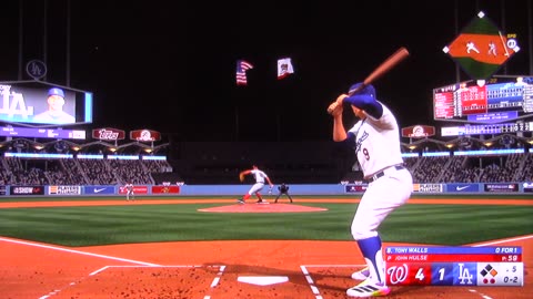 MLB The Show: Washington Nationals vs Los Angeles Dodgers (S19 NLCS G5)