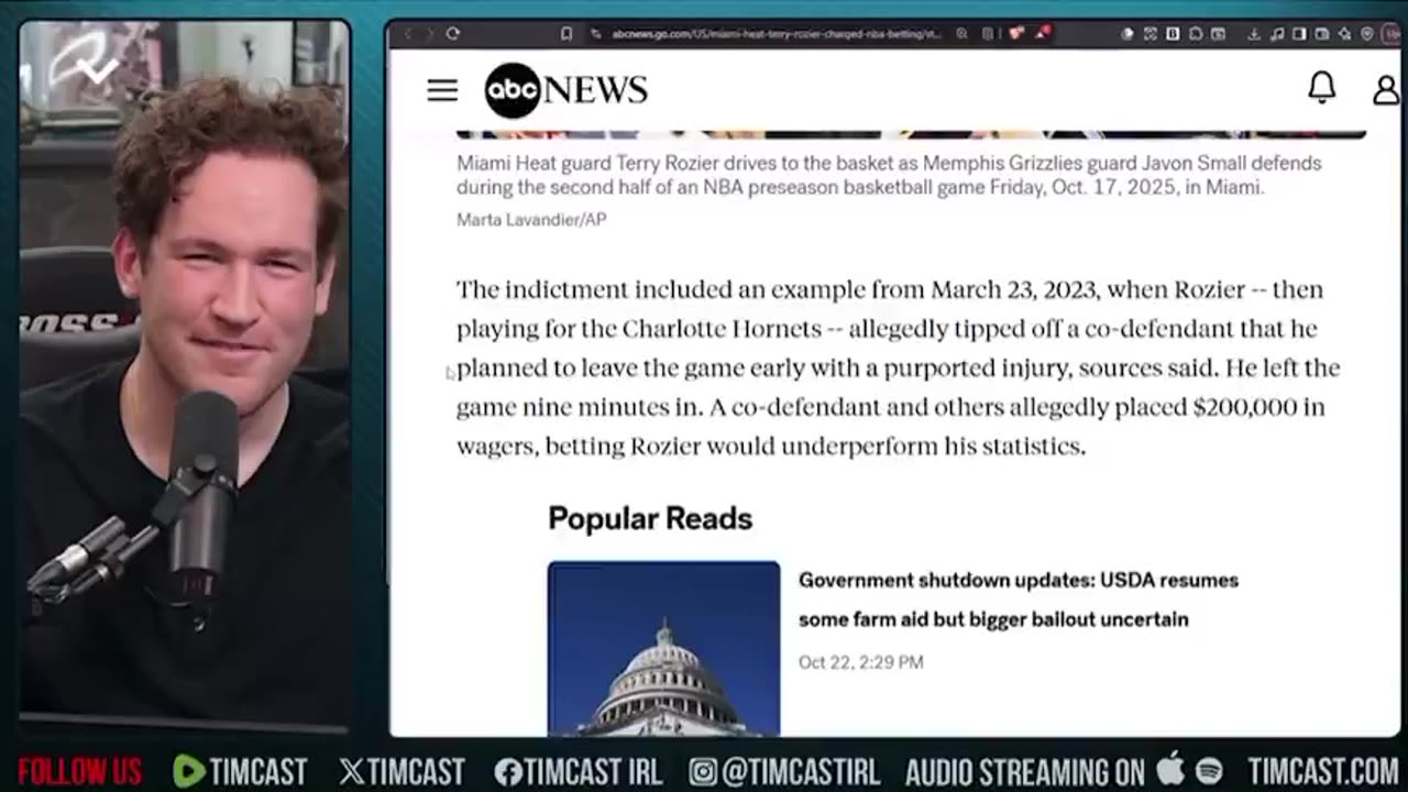 According to an FBI gambling probe indictment, after NBA players deliberately