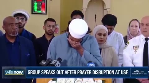 He is literally crying (or faking it) because people were eating bacon!