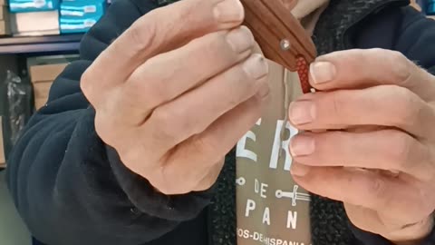 Navaja Nieto Chamán Micra cocobolo