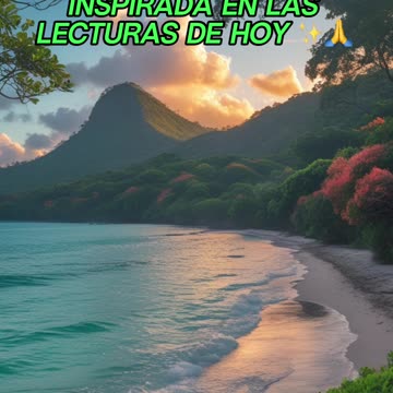 🙏✨Oración Inspirada en las Lecturas de Hoy ✨🙏