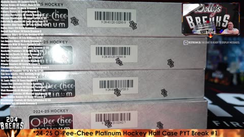 *24-25 O-Pee-Chee Platinum Hockey Half Case PYT Break #1 [July 3, 2025]