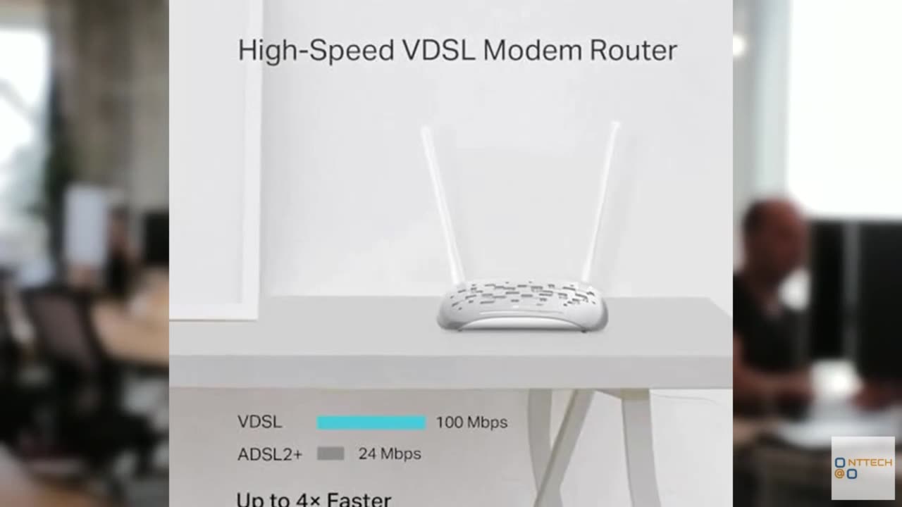Tp-Link TD-W9950 300Mbps Wireless N VDSL/ADSL Modem Router