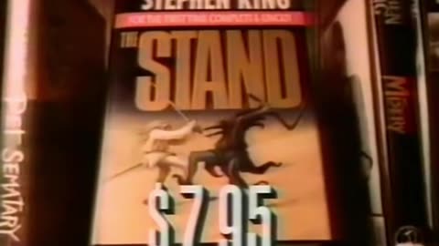 Stephen King - The Stand Book Ad 1990