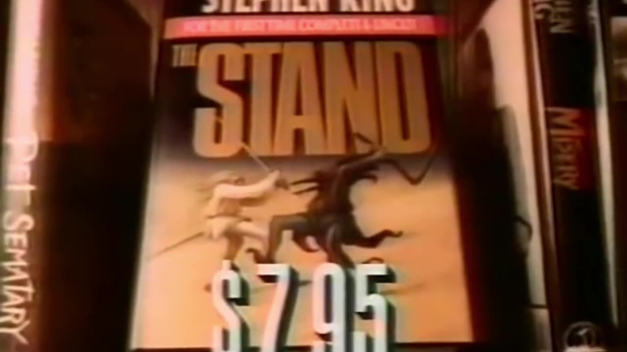 Stephen King - The Stand Book Ad 1990