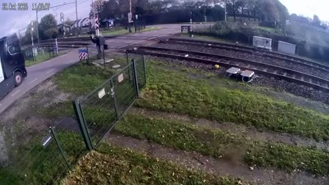 😂🚂 Unbelievable Railway Crossing Fail! | FunFM