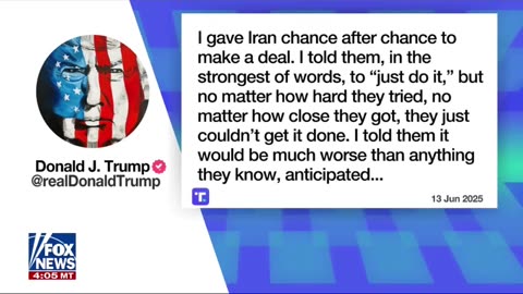 Trump’s Chilling Warning to Iran ‘It Didn’t Have to Go Down Like This’!