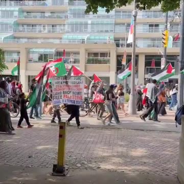 Toronto Canada. And people wonder why surrounding Countries won’t take them in.