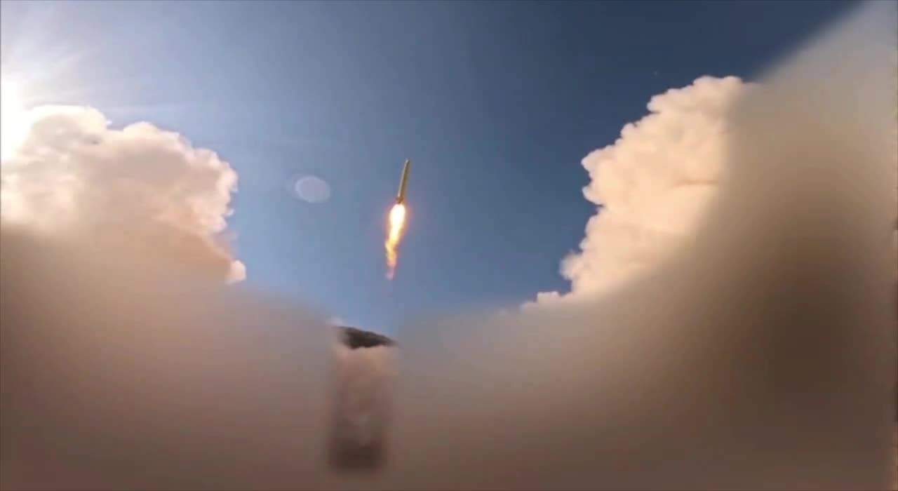 Iran’s Islamic Revolutionary Guard Corps (IRGC) launching Emad and Shahab-3A/B medium-range