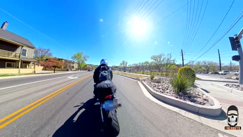 A Scenic Ride Leaving Whiskey Row (Prescott, AZ)