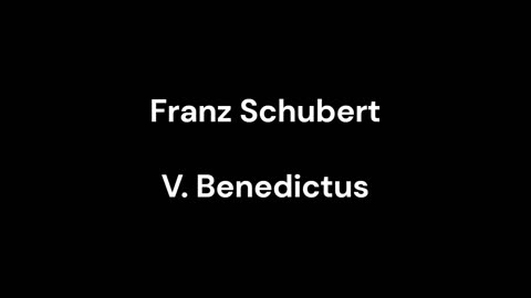 V. Benedictus