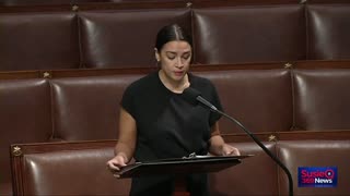AOC just took to the House floor to defend her No vote on Charlie Kirk