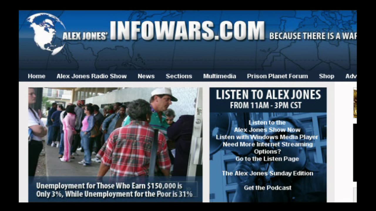 The Alex Jones Network 24/7 Feed