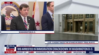 Major Bust: 189 arrested in immigration crackdown in DC