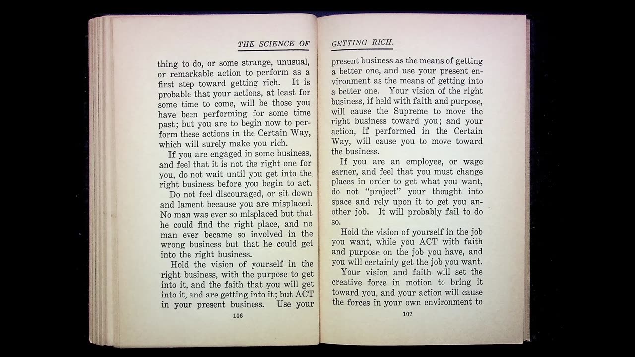 The Science Of Getting Rich (1910) by Wallace D. Wattles