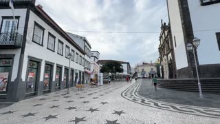 LIVE: Ponta Delgada Walk hot Wednesday afternoon, Sao Miguel Azores Portugal - 17.09.2025 #IRL
