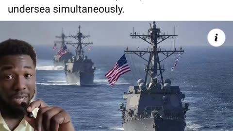 CARIBBEAN ISLANDS, SHOWDOWN AT SEA : WARSHIPS STEAM TOWARDS VENEZUELA