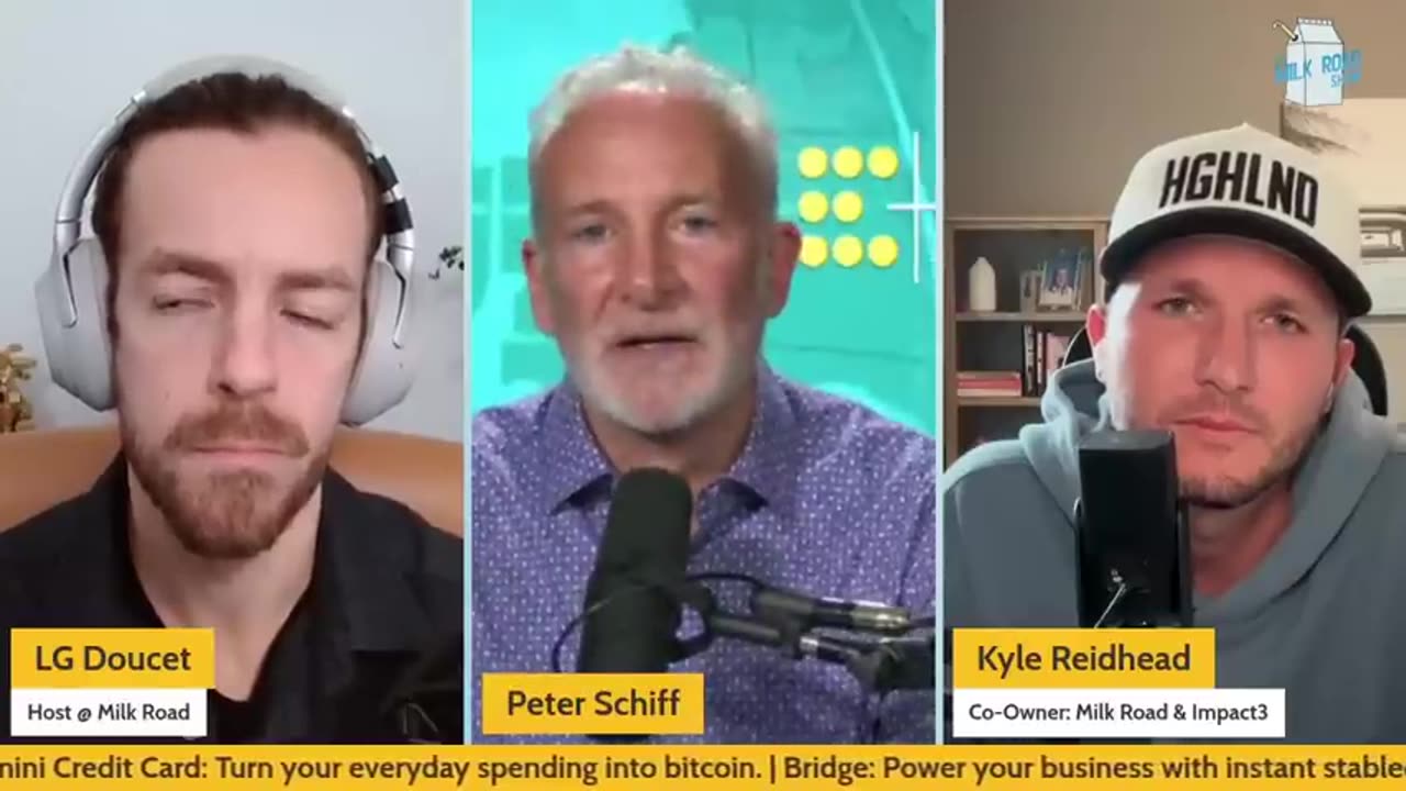 Bitcoin vs Gold in a Collapse — Peter Schiff Breaks It Down!