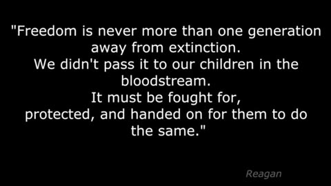 A Time for Choosing Speech- President Ronald Reagan- October 27, 1964