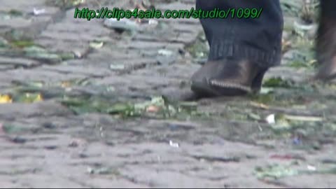 Candid Slow Motion Walking & Crushing