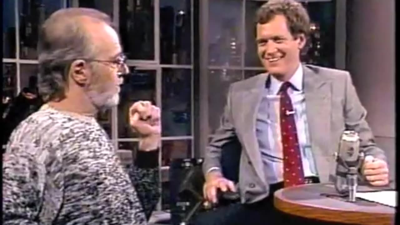 George Carlin on Letterman, Part 1 of 2： 1984-1992