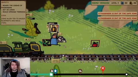 Conducting Trains and Solving Challenges in Trackline Express with TooBrokeToJoke