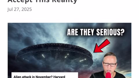 Deception and lying wonders. Fake alien invasion