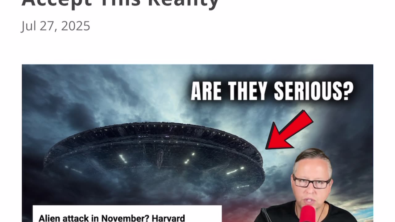 Deception and lying wonders. Fake alien invasion