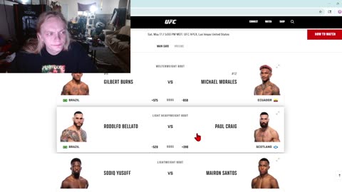 Picking against Gilbert Burns while my GF sleeps! | UFC FIGHT NIGHT PREDICTIONS