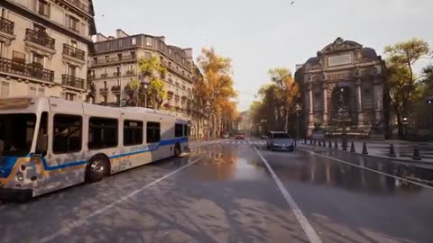Walking Tour of Paris | ULTRA REALISTIC Tech Demo in UNREAL ENGINE 5.6 with RTX 5090 4K
