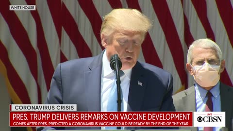 Remember.. Trump announced leaders for "Operation Warp Speed" to find a coronavirus vaccine