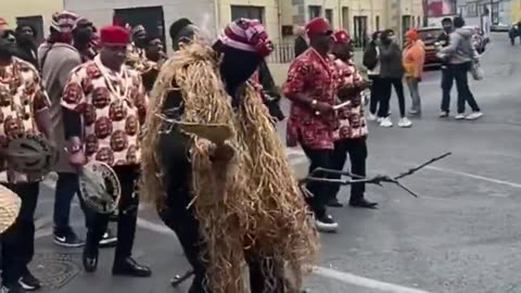 More footage from Ireland on St Patrick's Day. Although it doesn't really look like Ireland.