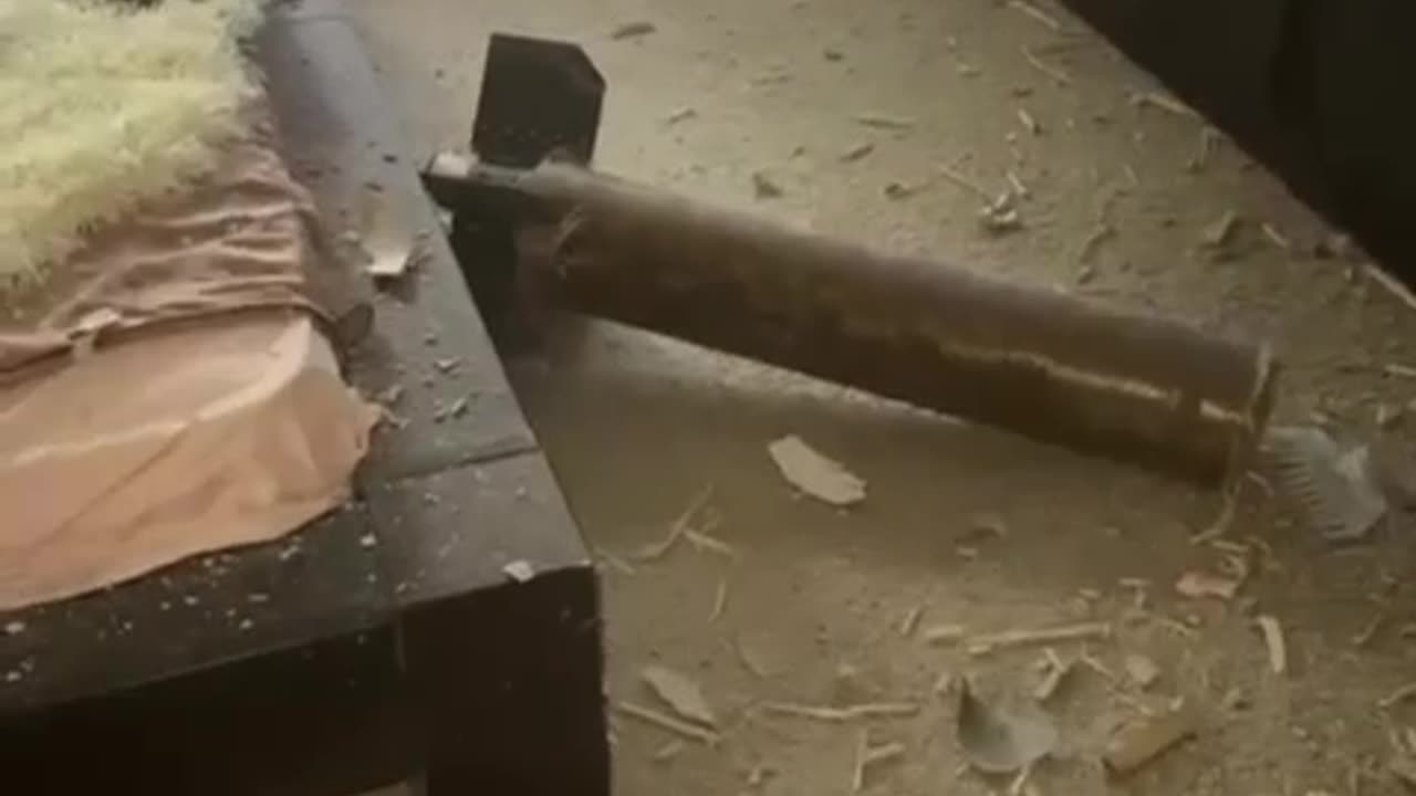 Another Rocket Booster from a SAM Missile Crashes Through Roof in Moscow