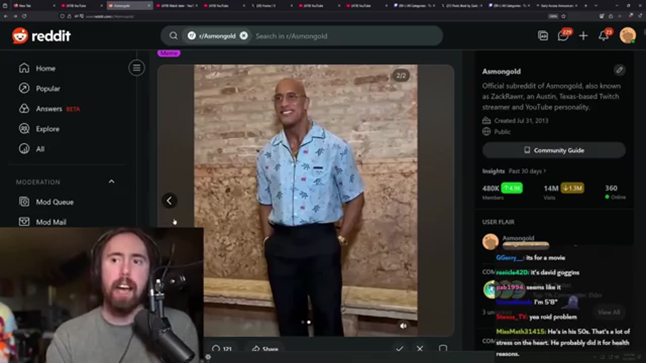 Viral: The Rock is going viral..