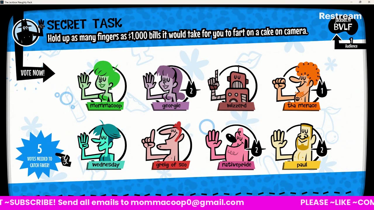 Momma Coop Game Night